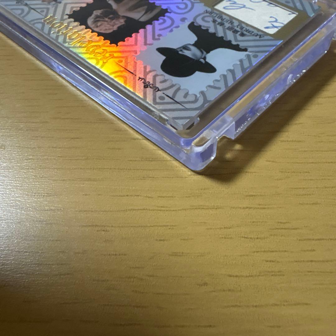 【極美品】ヘップバーン マリリンモンロー ジョンレノン 手書き レリックカード
