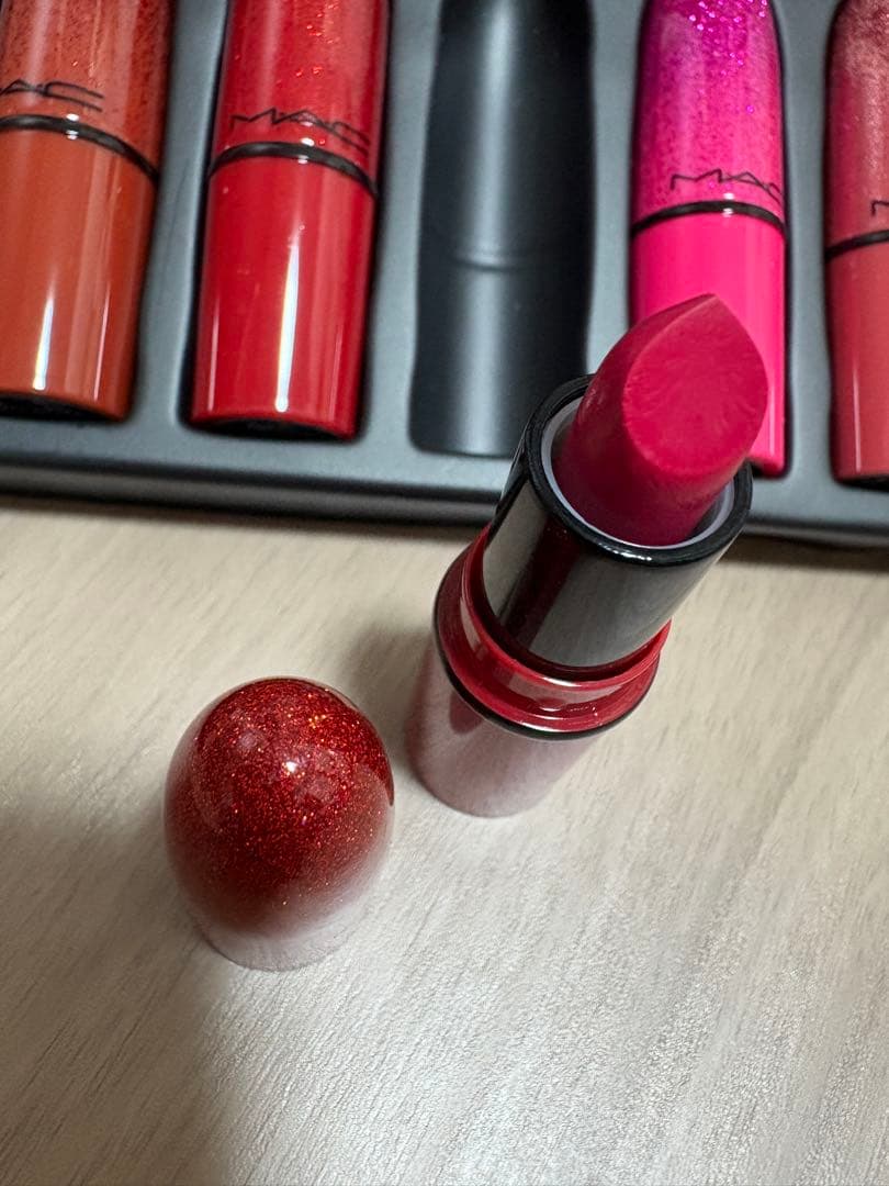 MAC クリスマスコフレ　リップセット