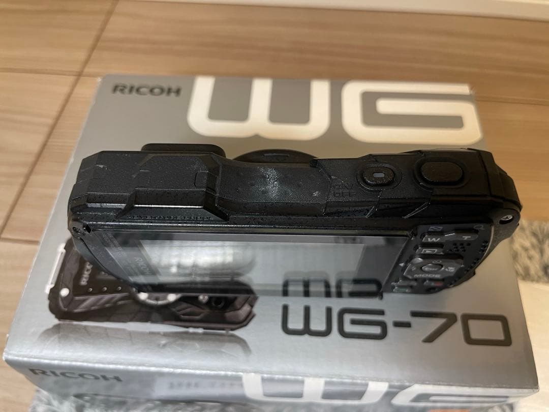 デジタルカメラ RICHO WG-70 Orange