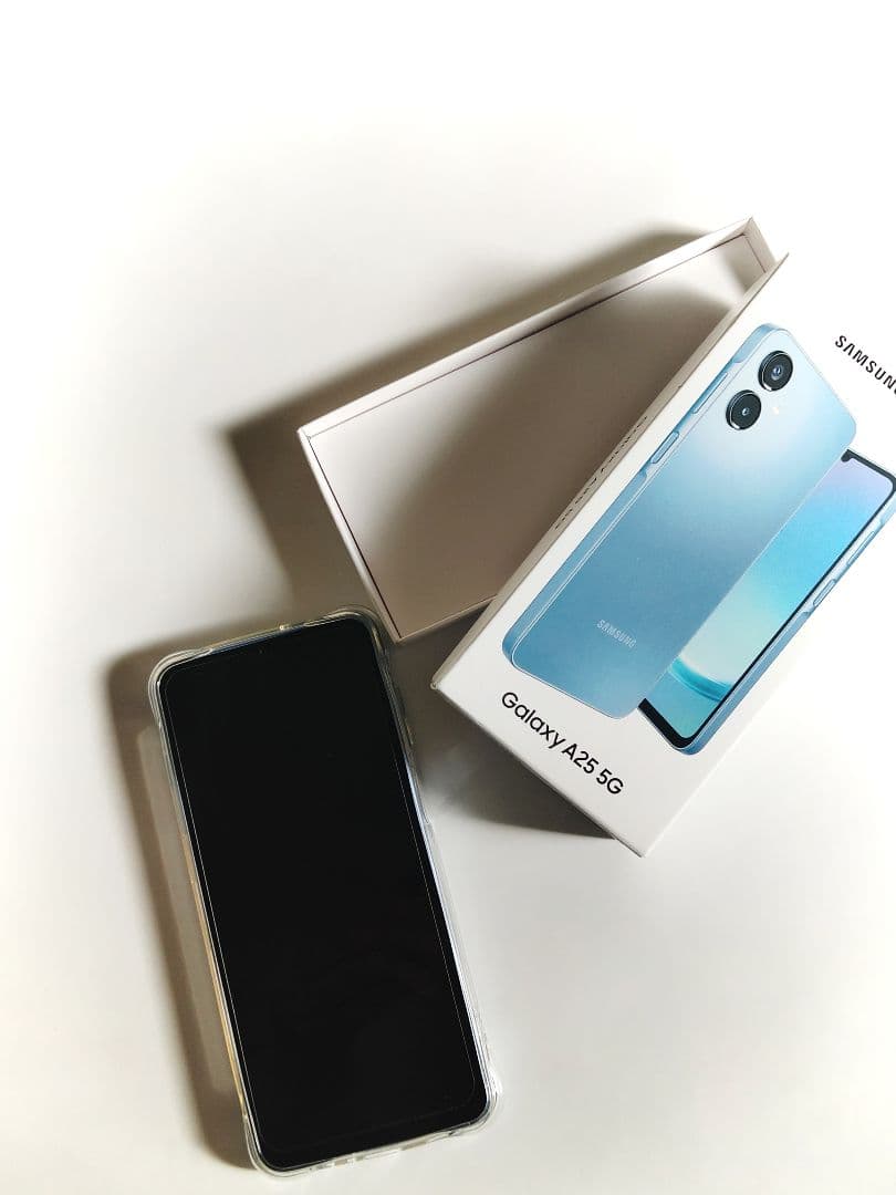 未使用級 Samsung Galaxy A25 5G 本体 カバー フィルム付き
