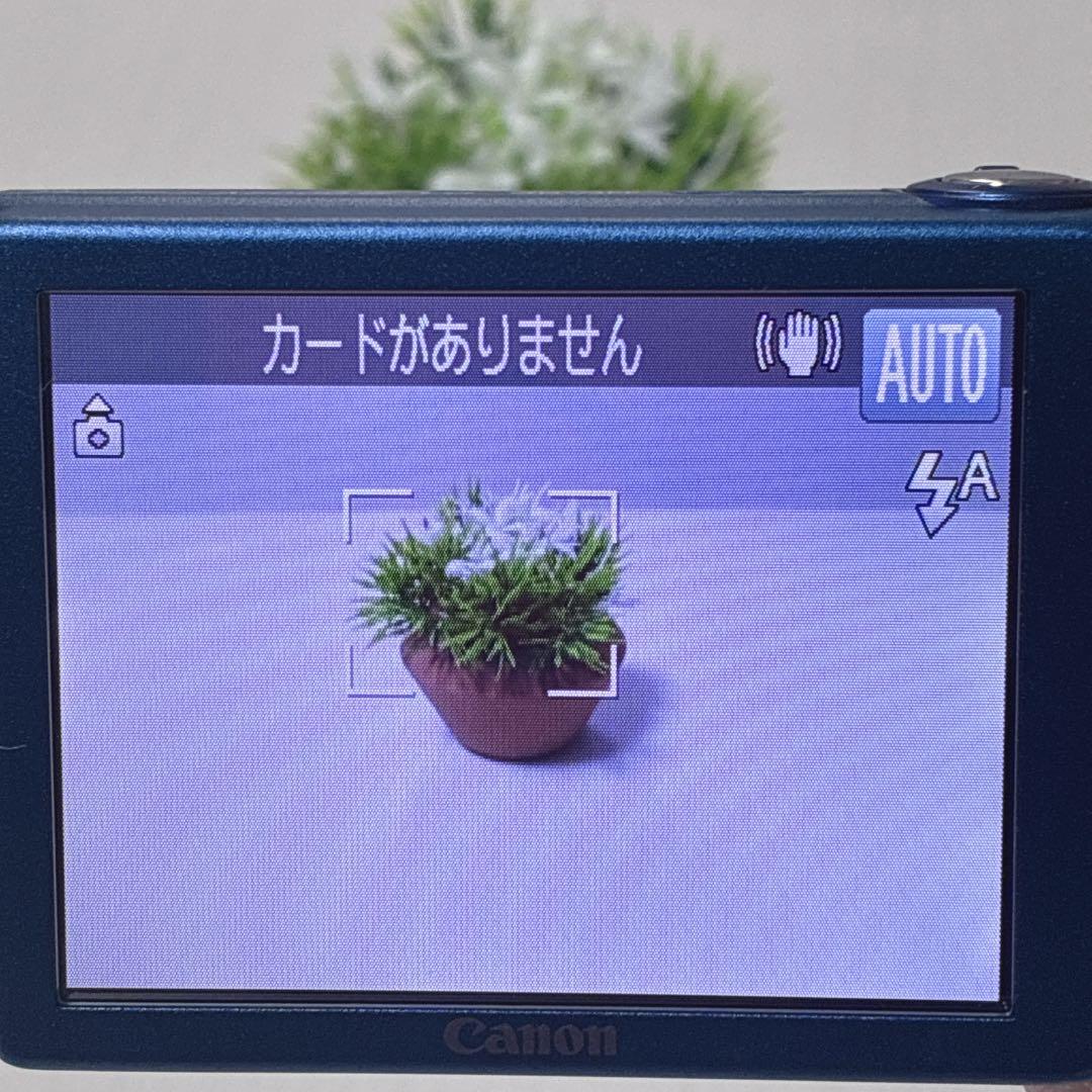 極美品✨ キヤノン Canon PowerShot A4000 IS ブルー
