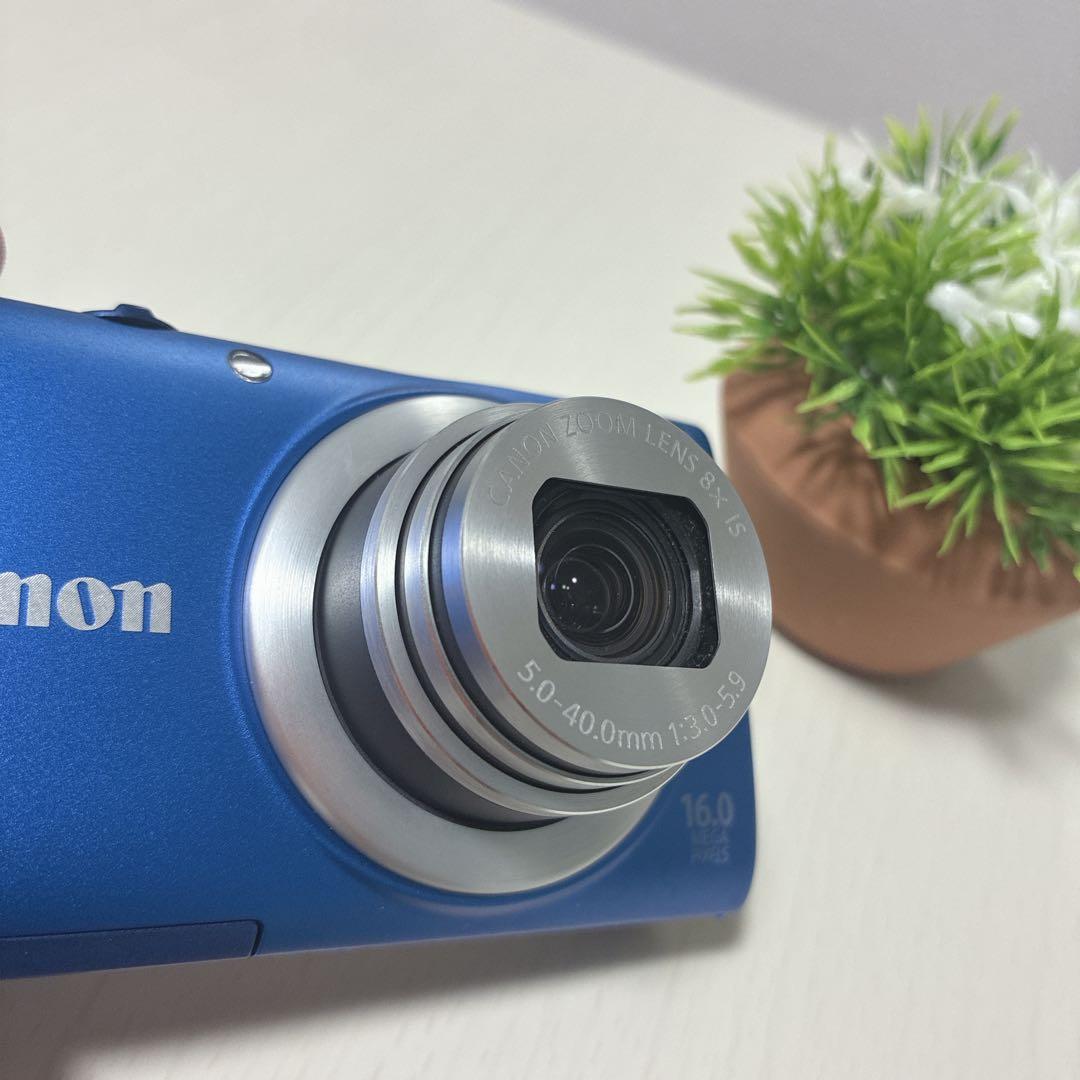 極美品✨ キヤノン Canon PowerShot A4000 IS ブルー