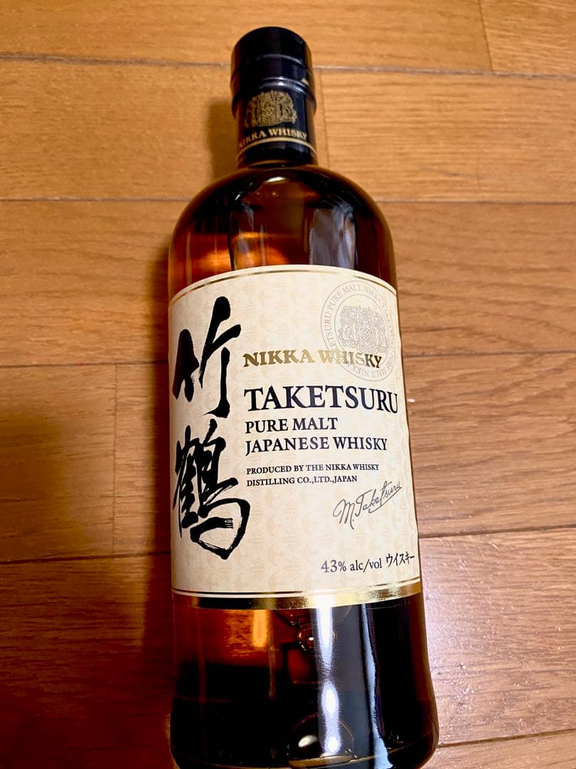 【 新品・未開封　】竹鶴　ピュアモルト　ウイスキー 700ml