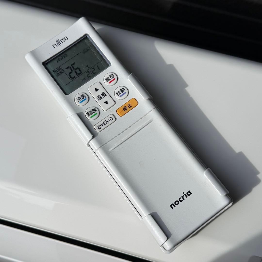 2020年製 FUJITSU ルームエアコン 冷暖 AS-R40K-W ノクリア