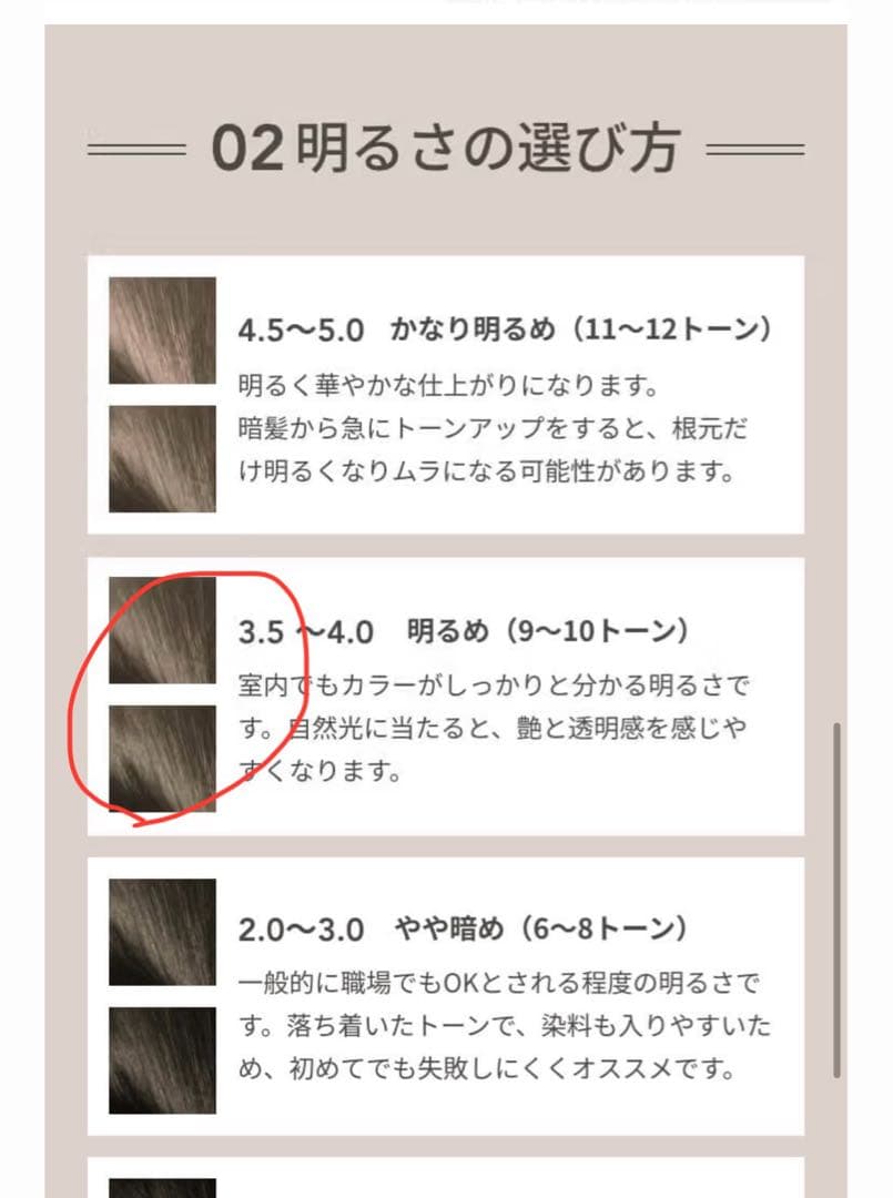 COLORIS グレージュ3.5 カラーリング　ロング用2セット