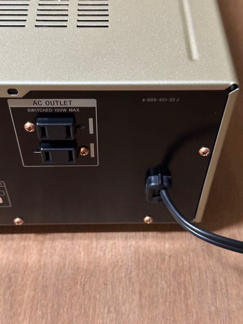 【外観美品動作正常】SONY インテグレードステレオアンプ TA-FB720R
