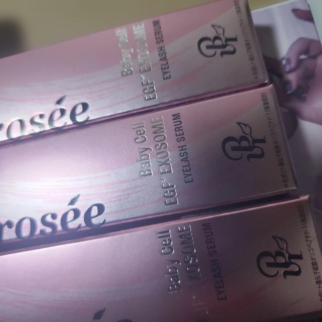 Be vie rosée EGFエクソソームまつ毛美容液 3セット