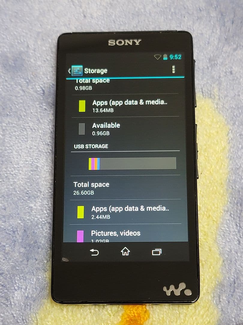 SONY ウォークマン　NW-F886 32GB 動作確認済み