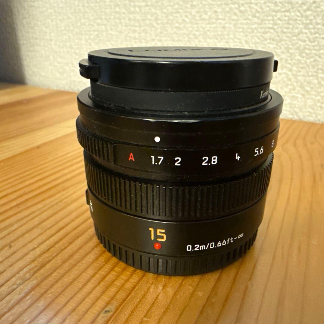 LUMIX GM1 と LEICA DG 15mm F1.7 のセット