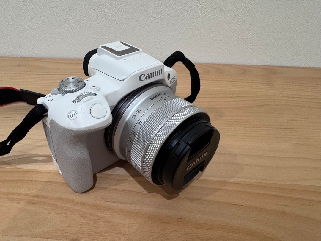 Canon EOS R50 ホワイト ミラーレス一眼 標準レンズキット