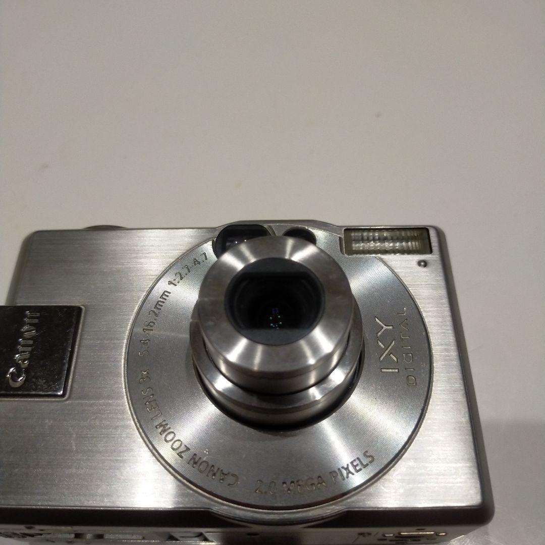 値下 動作確認済 Canon IXY コンパクトデジカメ PC1026 シルバー