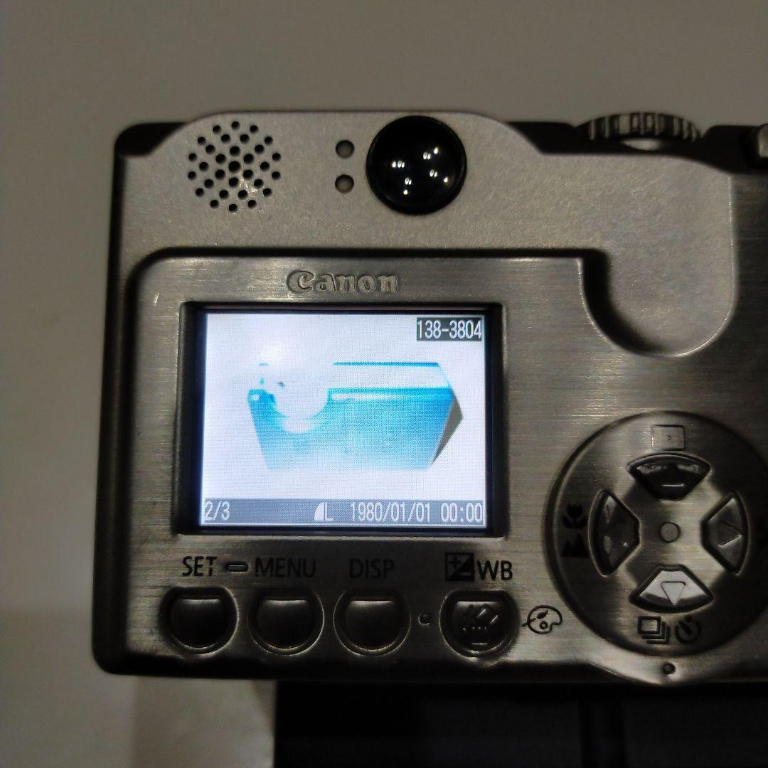 値下 動作確認済 Canon IXY コンパクトデジカメ PC1026 シルバー