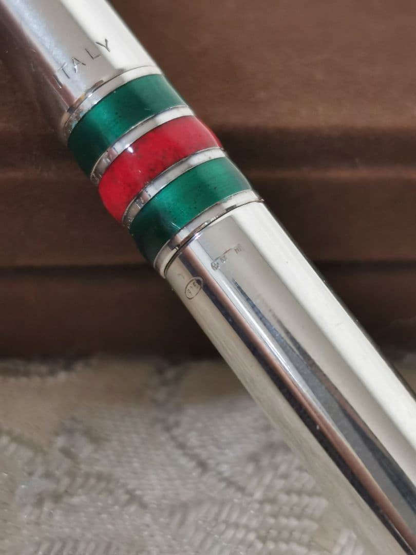 希少　ヴィンテージ　グッチ　GUCCI　ボールペン　シルバー 925　インク無し