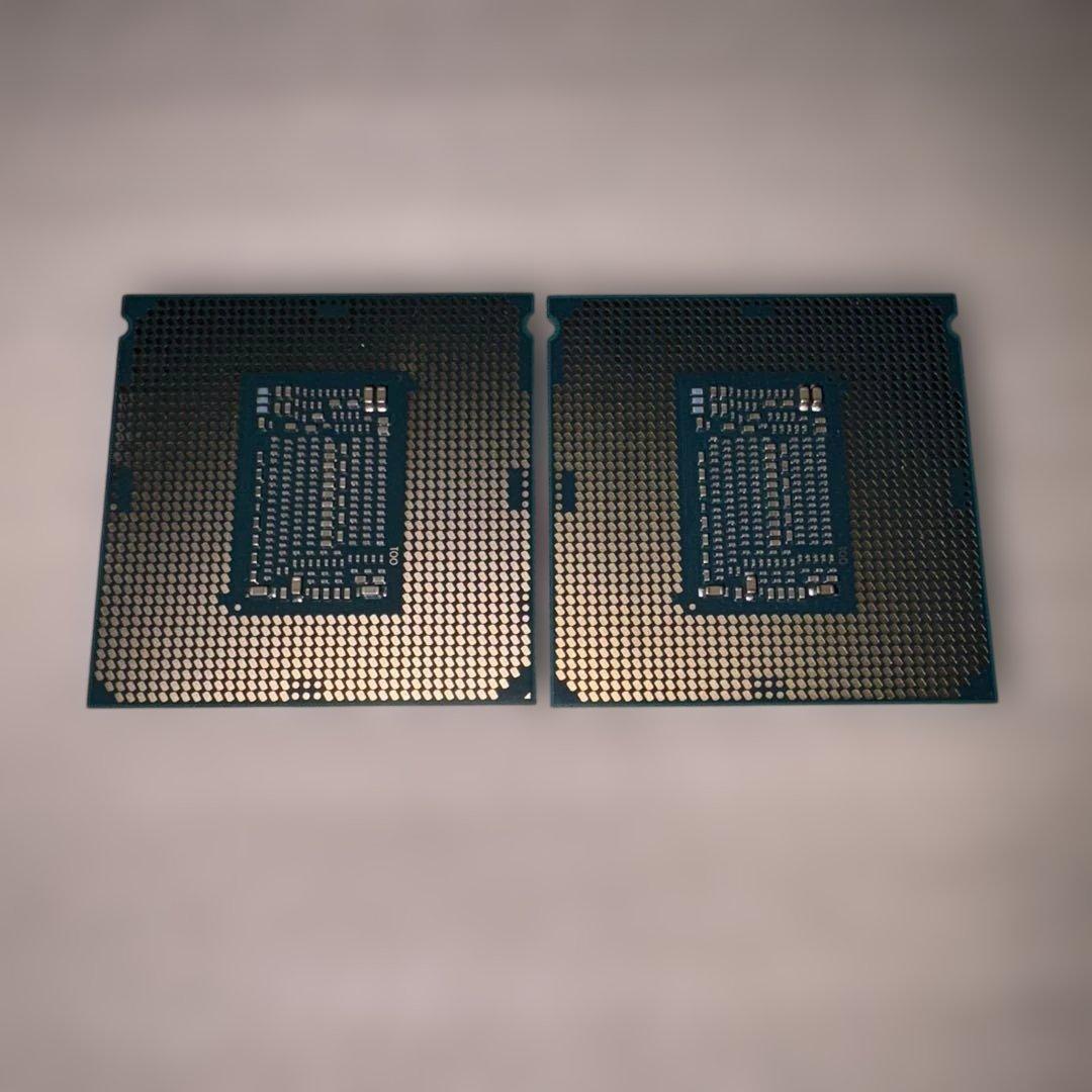 Intel Core i5-8600・i5-8400 CPU 2個セット