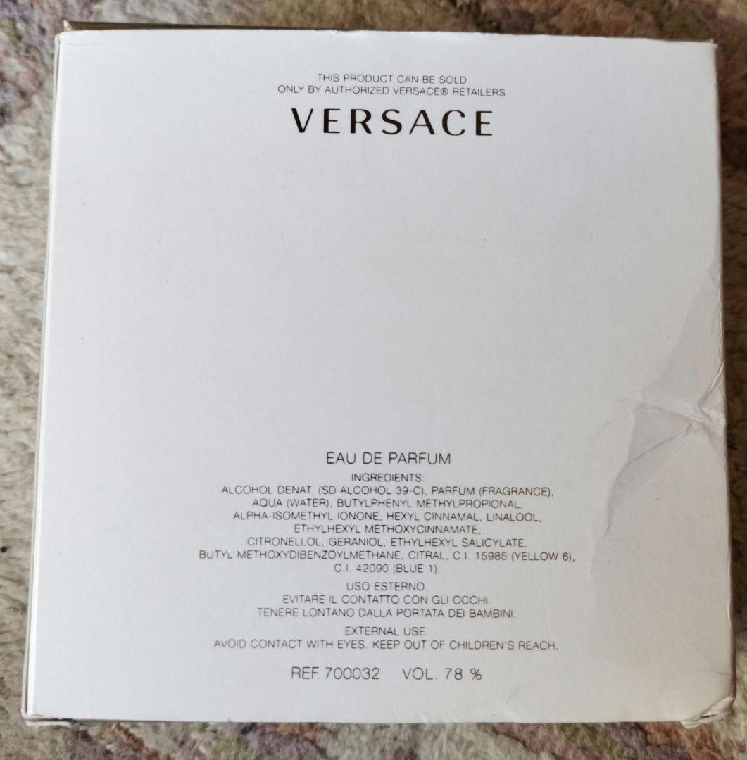 VERSACE pour femme 100ml 香水