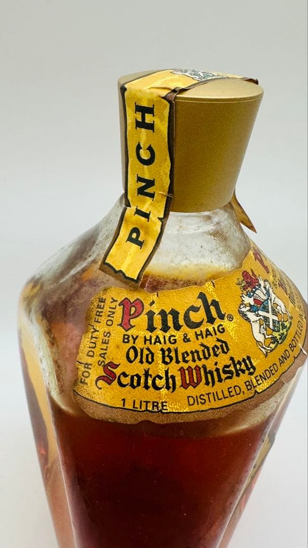 Pinch ブレンデッドウイスキー スコッチ760ml 43%ユニークボトル