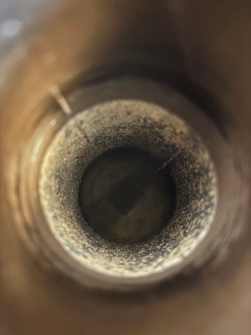 釜師 金森紹栄作 唐銅 皆具　茶道具 共箱