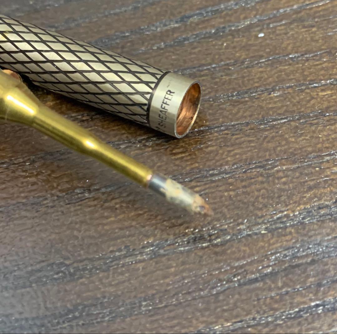 万年筆・ボールペンセット VINTAGE 14K STERLING SILVER