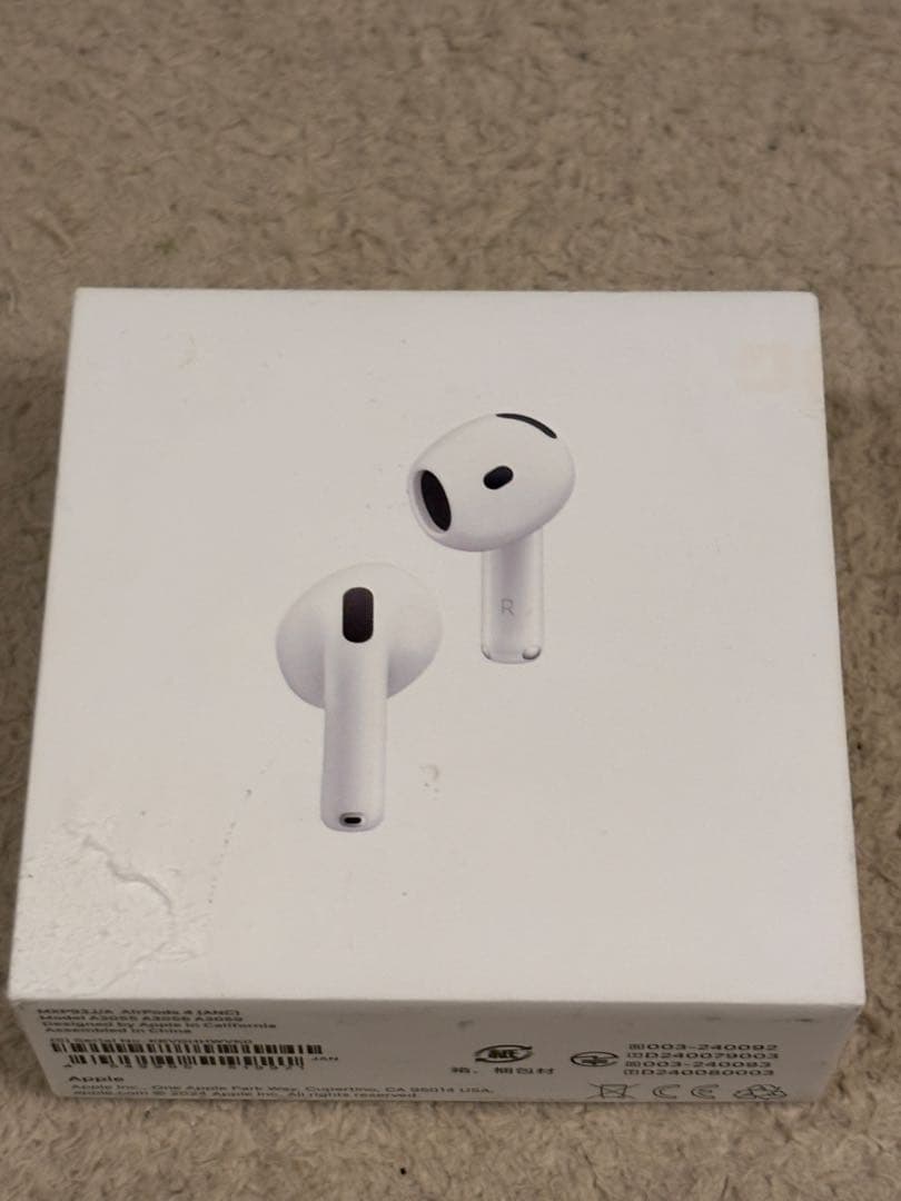 AirPods 4 ANC アクティブノイズキャンセリング機能搭載