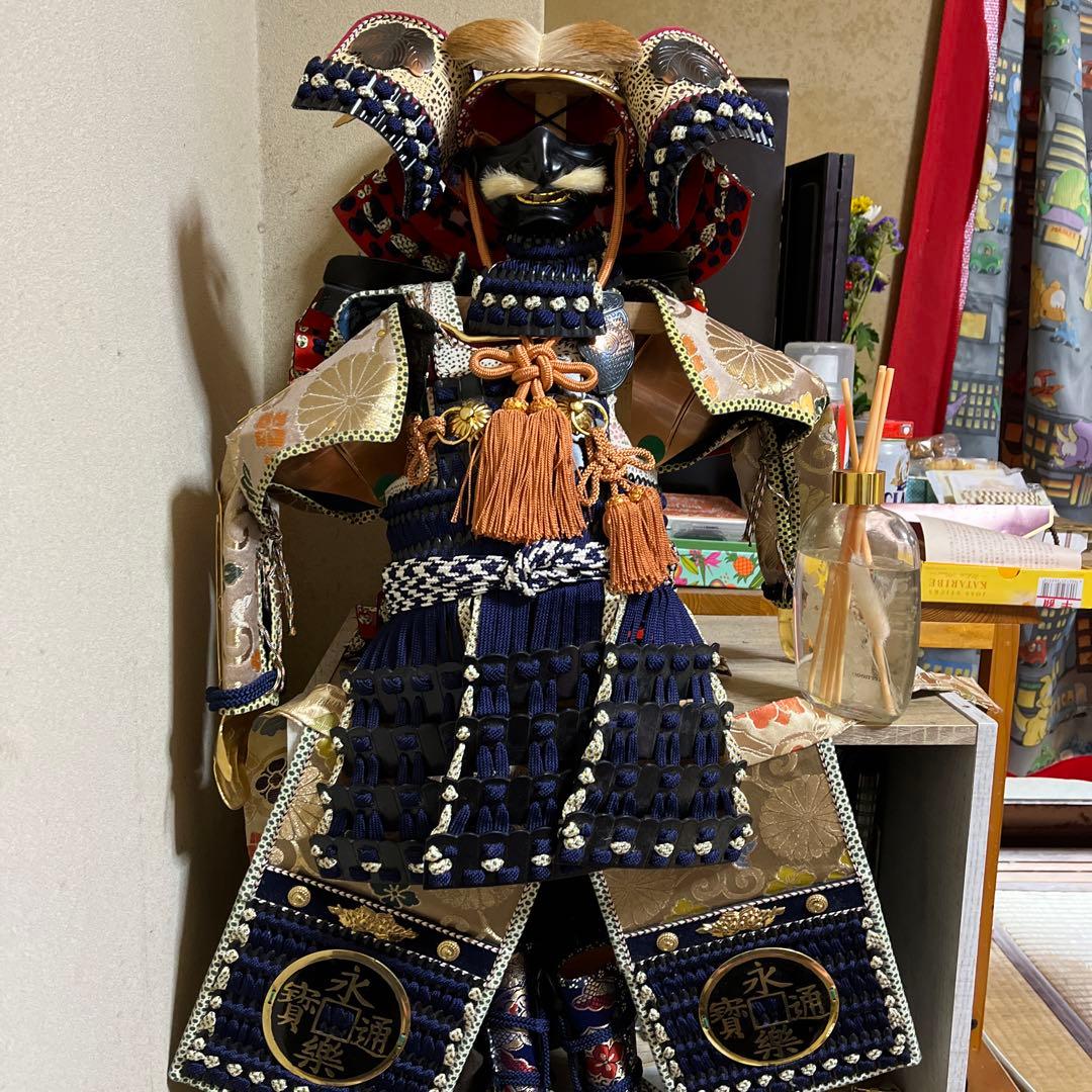 藤堂高虎の鎧兜　甲冑５０万　本物ヴインテージ