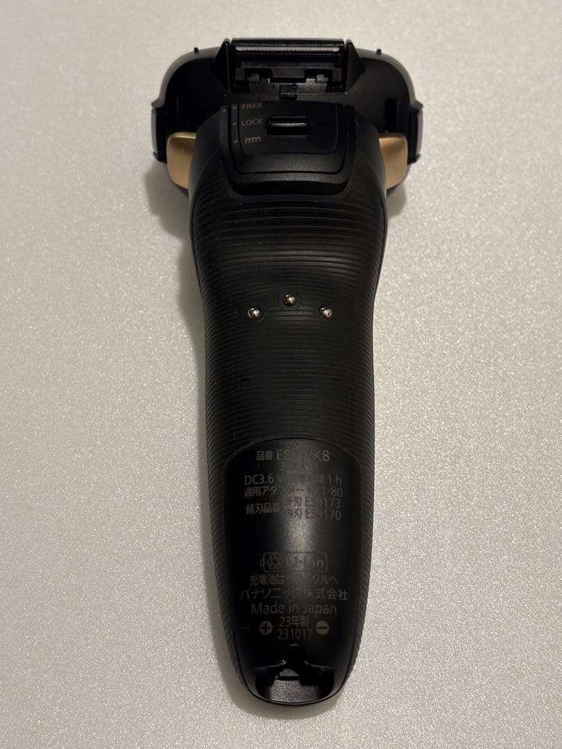Panasonic ラムダッシュES-LVK8 5枚刃