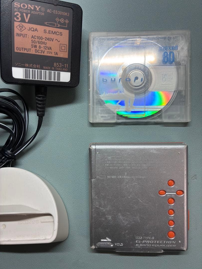 [動作品]Sony MD MZ-E510 ポータブルMDプレーヤー