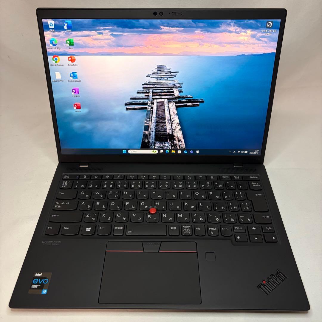 極美品 ThinkPad X1 Nano 11世代 i5 13型 2K オフィス