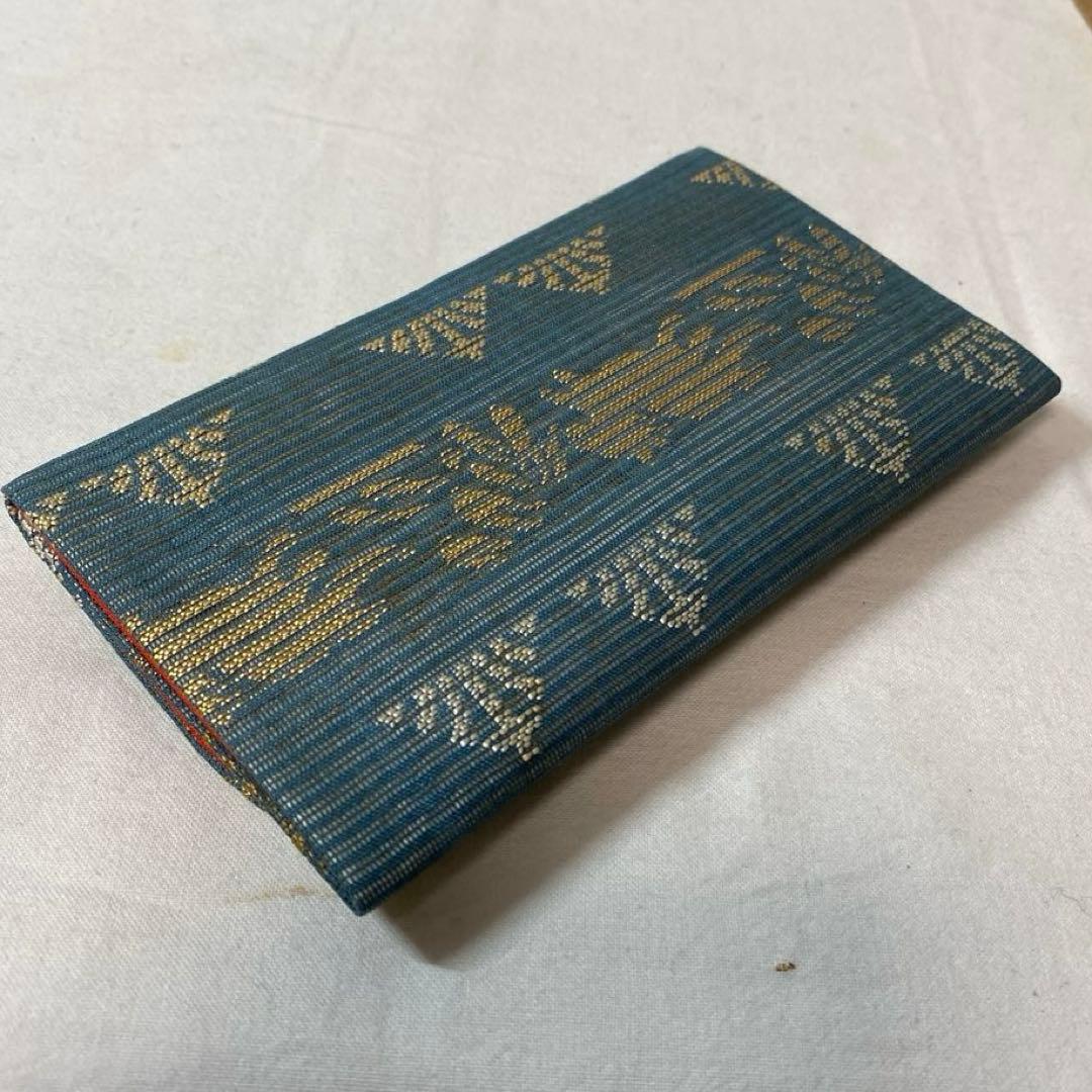 茶道具 古帛紗 挟み 京都 西陣織り？ 裏千家 ヴンテージ品