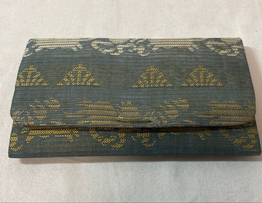 茶道具 古帛紗 挟み 京都 西陣織り？ 裏千家 ヴンテージ品