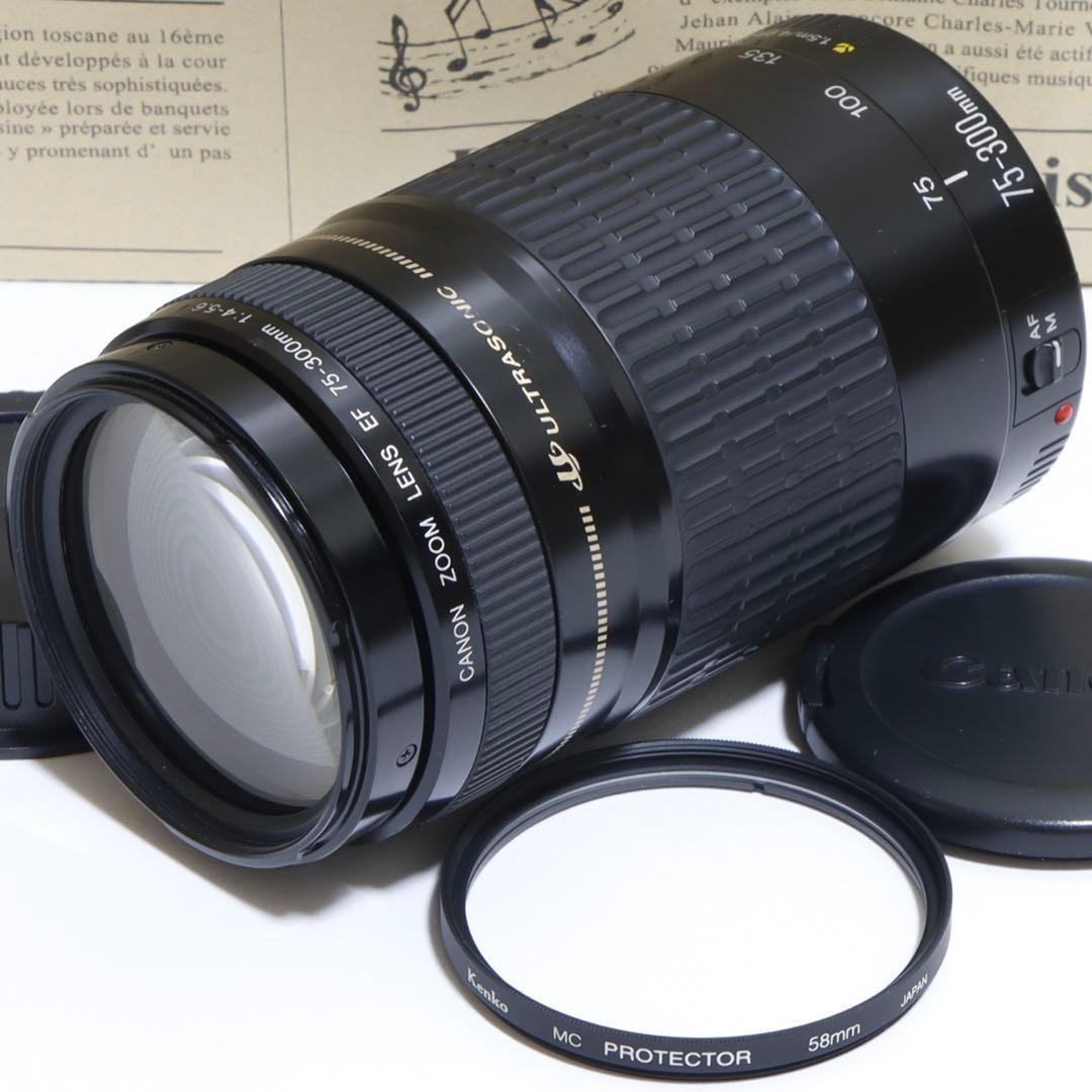 ◇超望遠&高速AF◇Canon純正 75-300mm I 超望遠レンズ!!◇