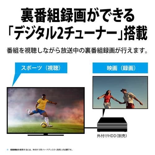 32V型 液晶テレビ［地上・BS・110度CSデジタル］2T-C32GE1