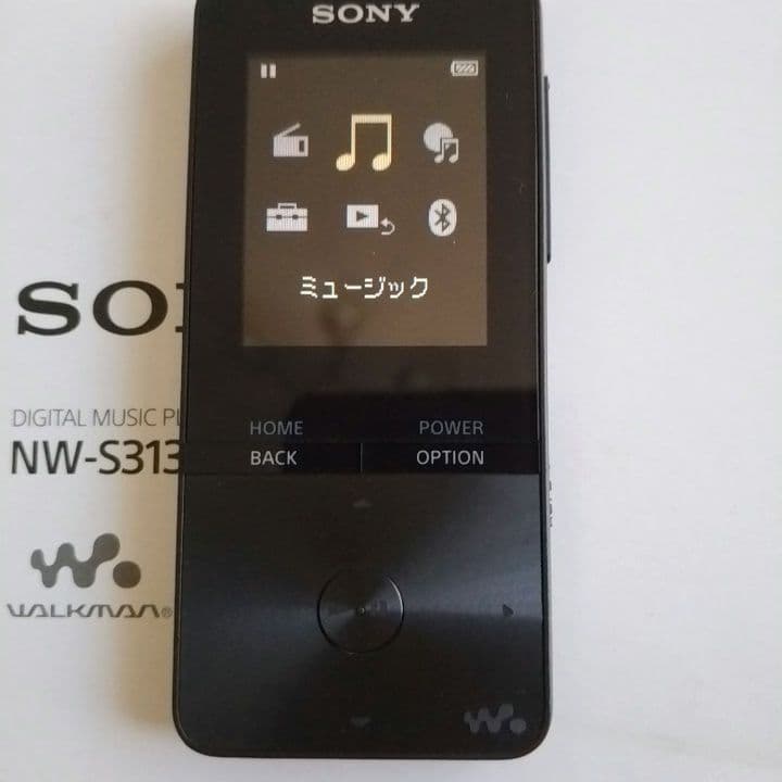 SONY NW-S313デジタルオーディオプレーヤーとアクティブスピーカー等々