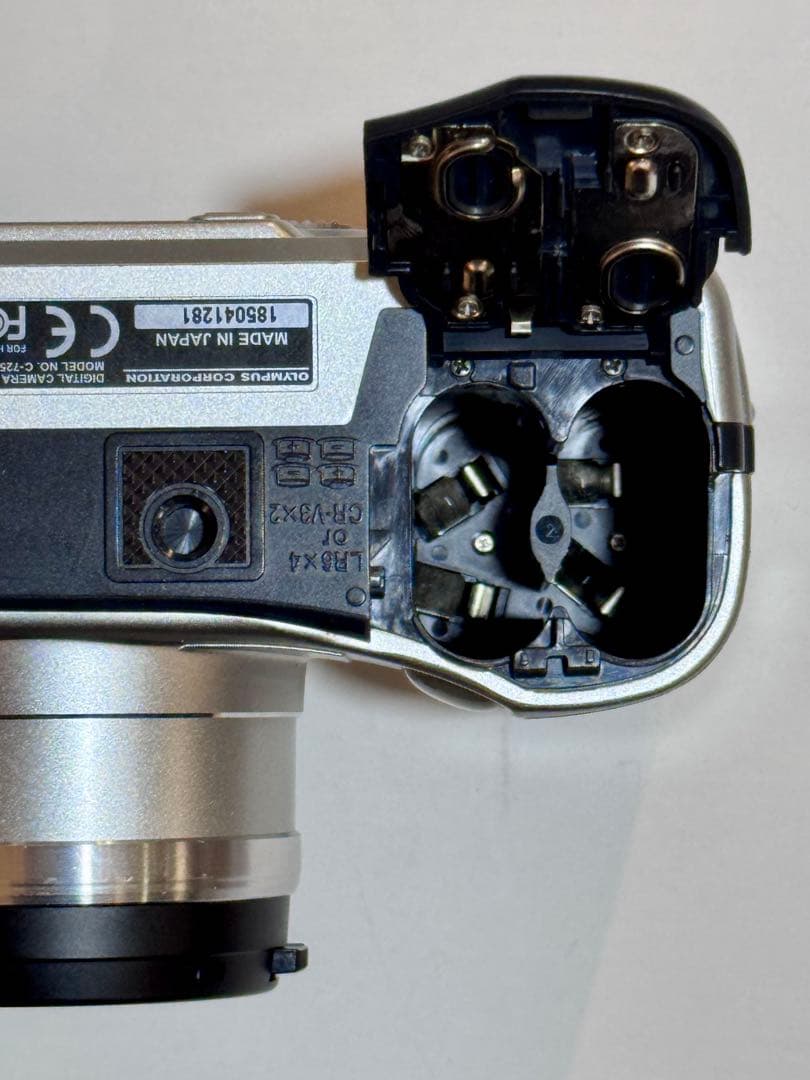 OLYMPUS C-725UZ 完動美品 CCD128MBxDカード リーダー付