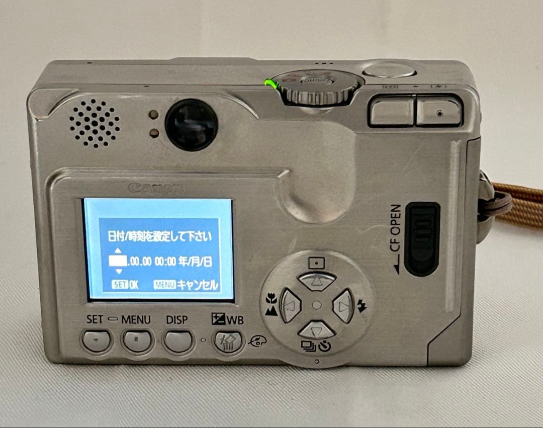 動作OK✨Canon IXY DIGITAL 300a 動画撮影可エモいCCD機