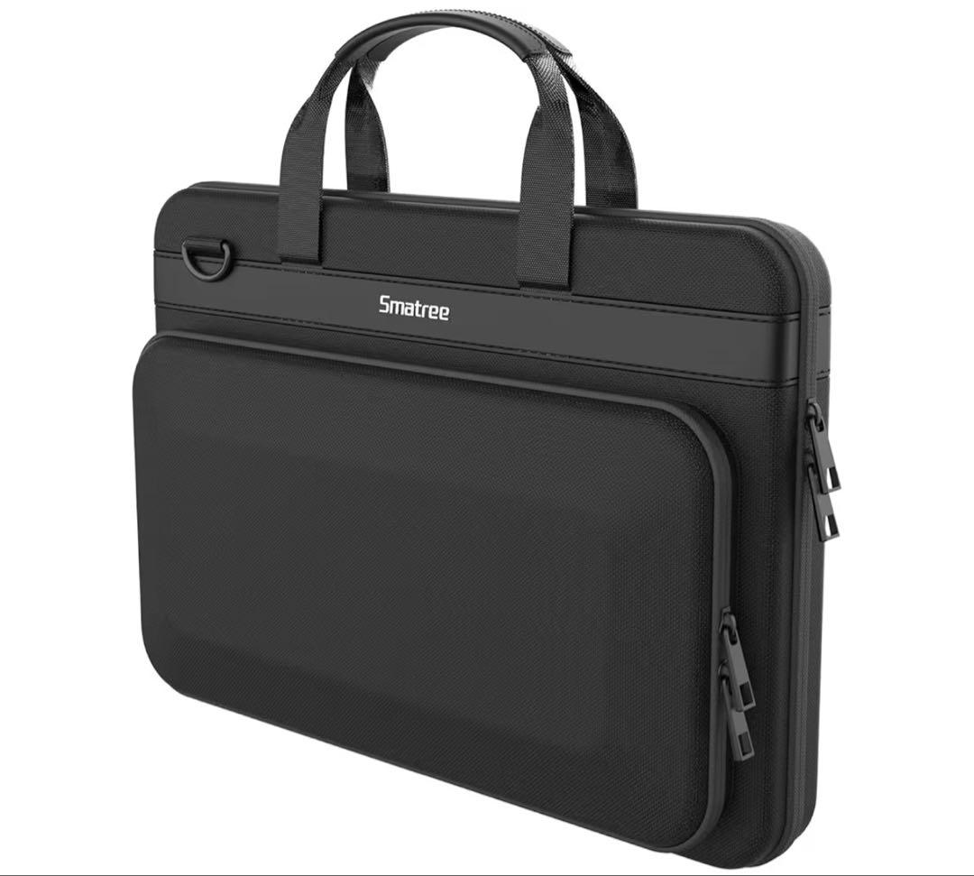 【美品】Smatree ハードノートパソコンスリーブケース ブラック　A800