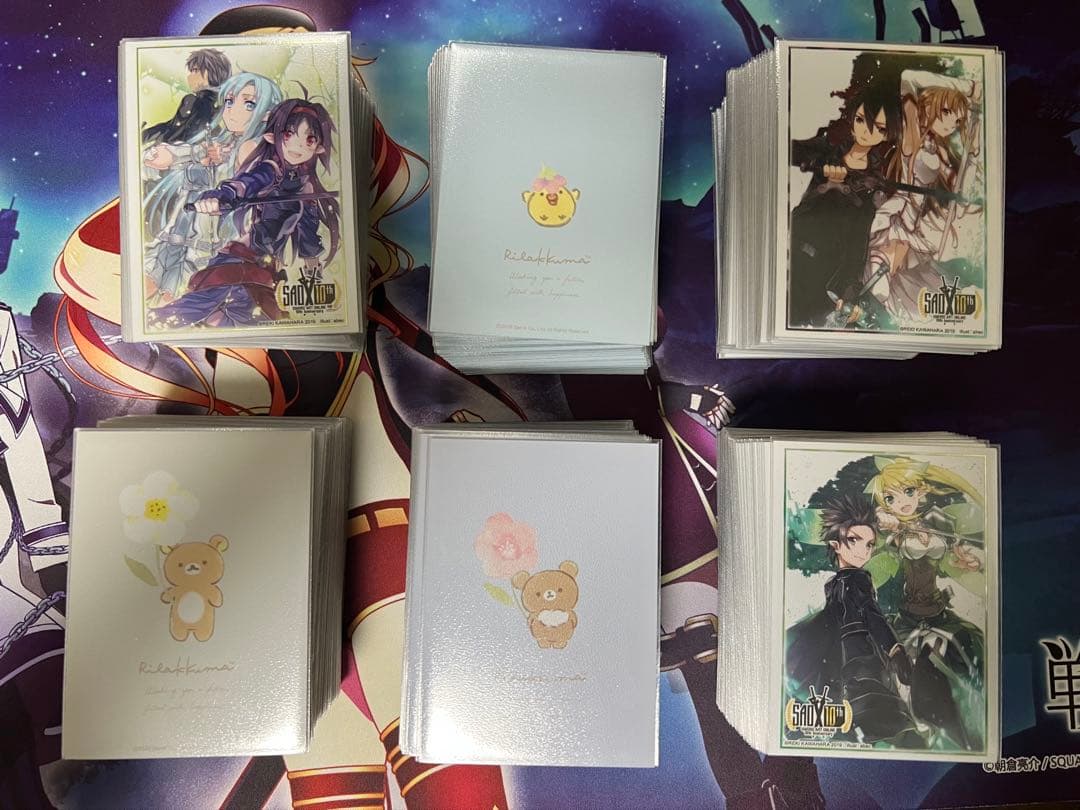 UNION ARENA SAO デッキ6個セット