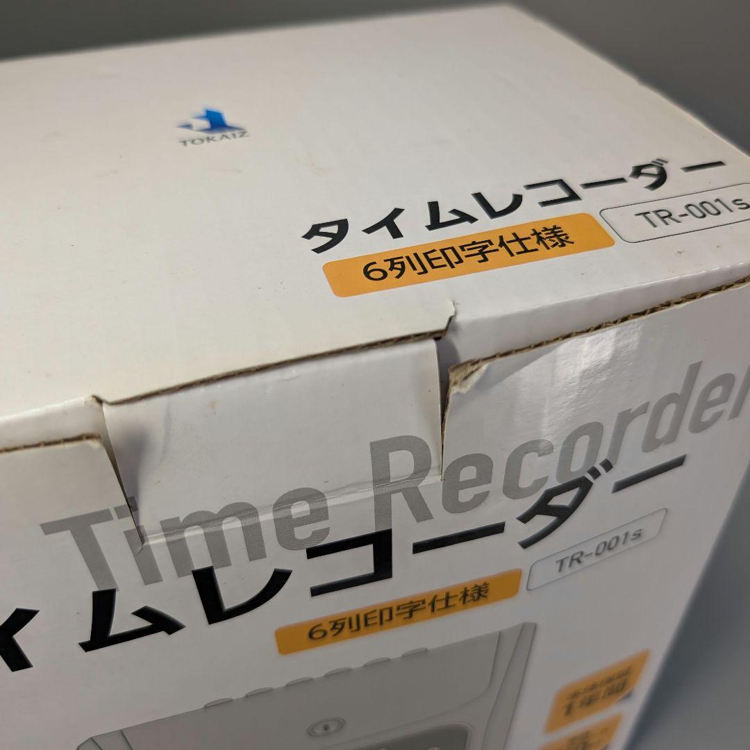 動作確認済 TOKAIタイムレコーダーTR-001s カード99枚予備リボン付