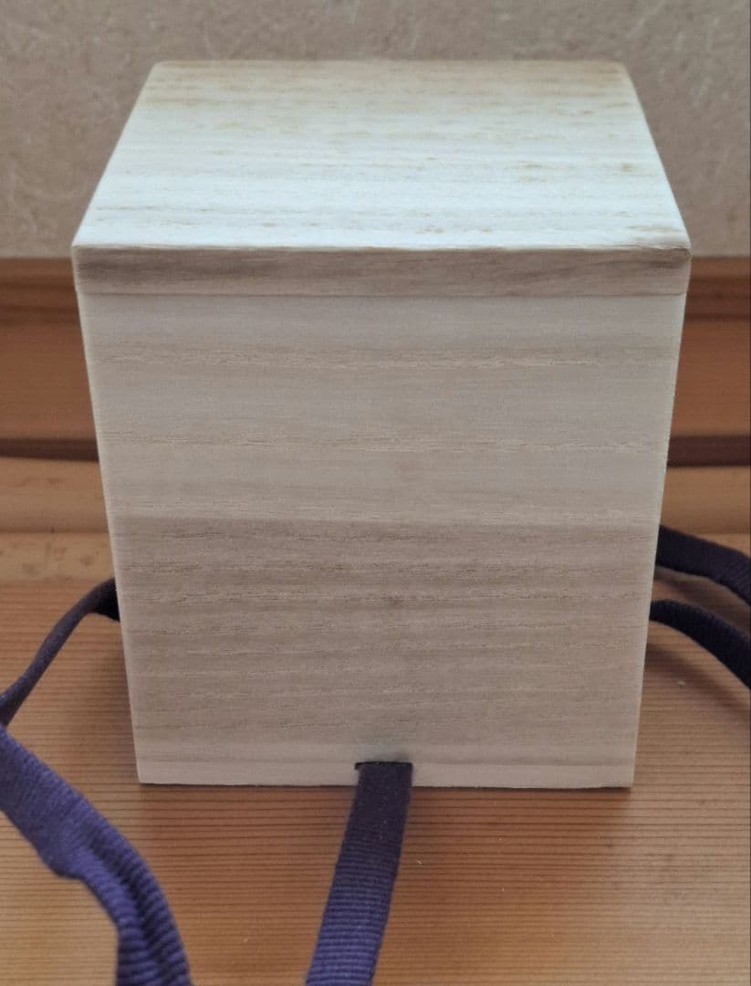 四君子草紙蒔絵 溜塗中棗 山中塗