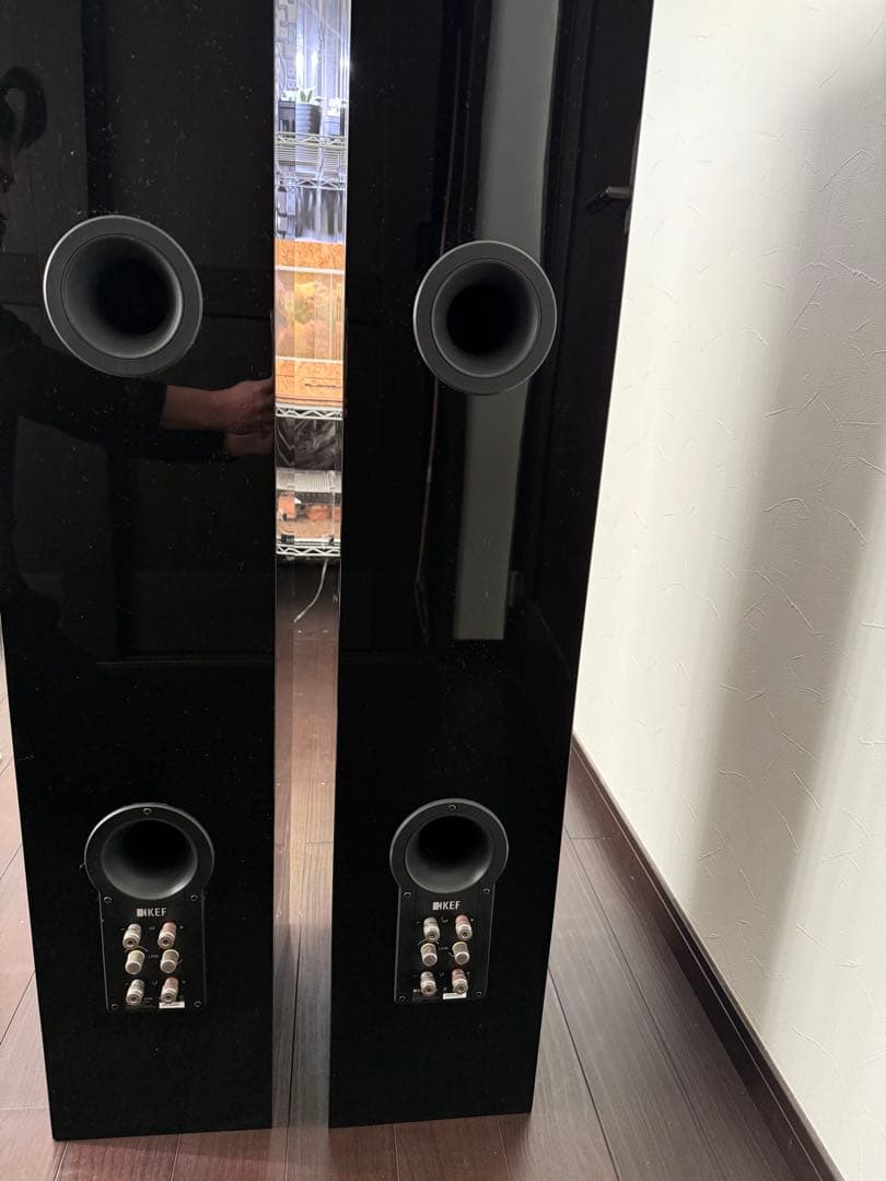 今週末のみ価格KEF R700ブラック(A)1本目