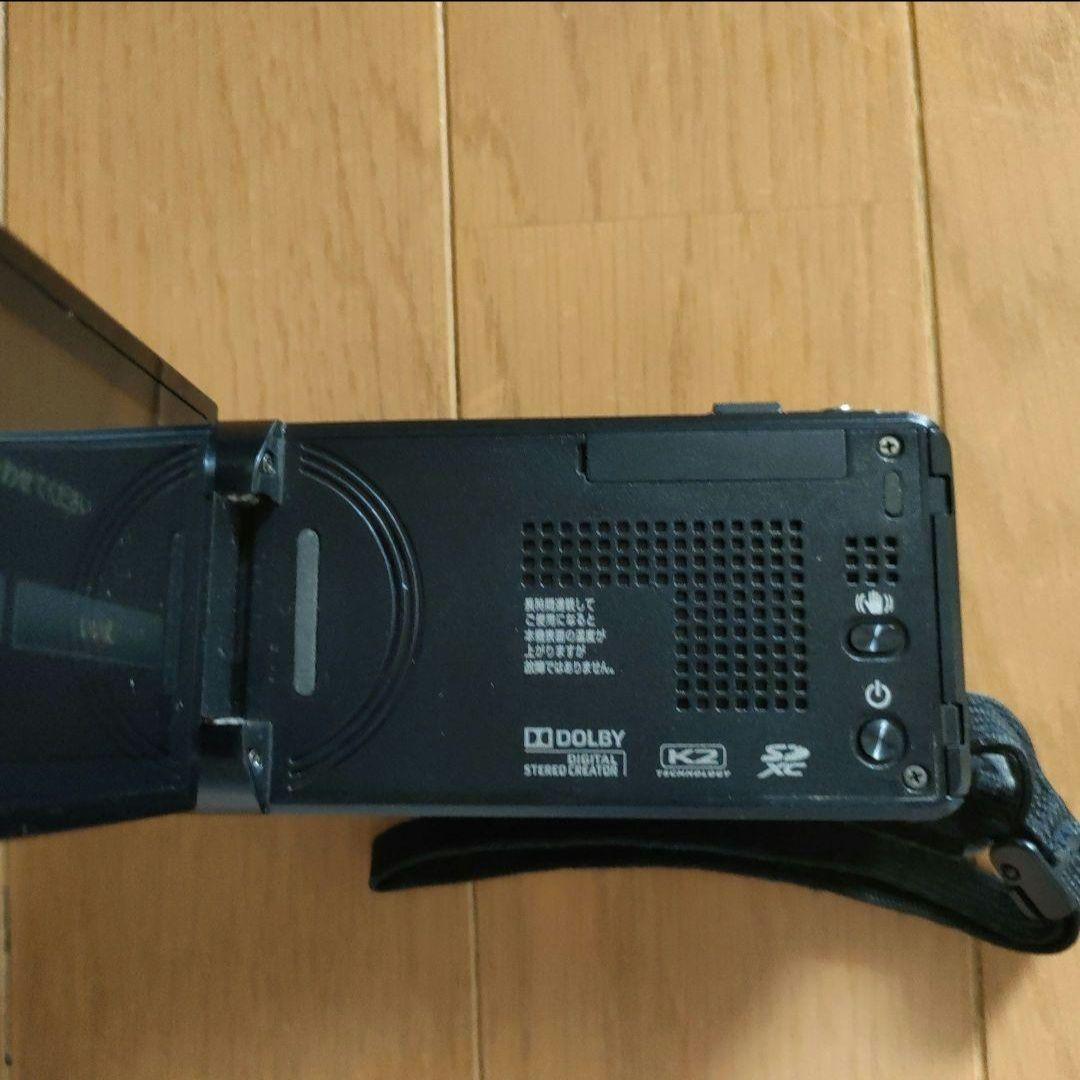 JVC GZ-V590 ビデオカメラ フルHD バッテリー2個付