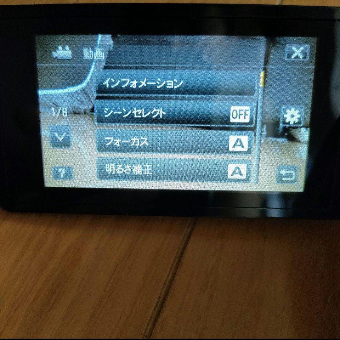 JVC GZ-V590 ビデオカメラ フルHD バッテリー2個付