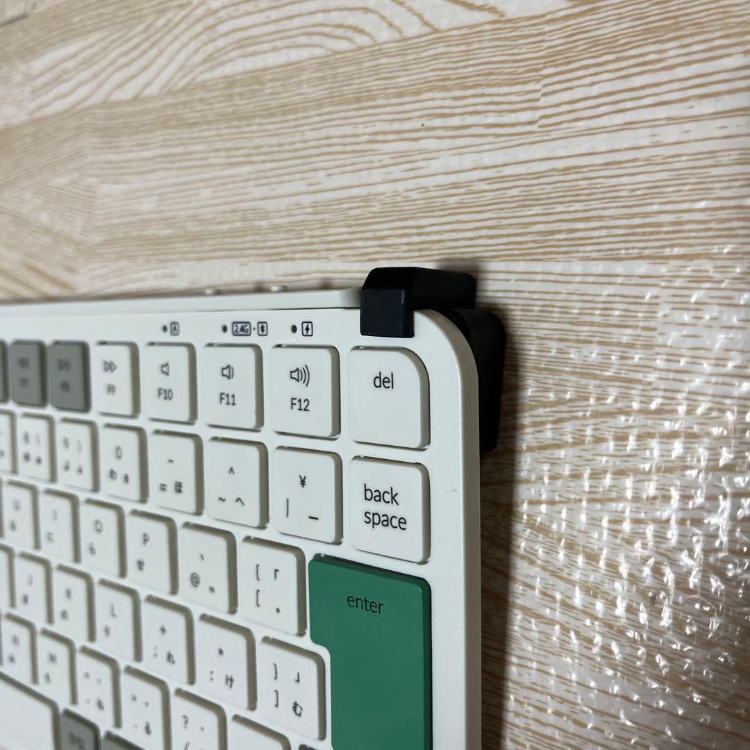 美品KeychronB1 Pro キーボード傾斜アップ＆USB収納スタンドおまけ
