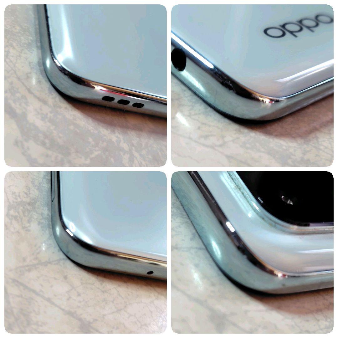 美品 OPPO Reno5 A SIMフリー A103OP アイスブルー
