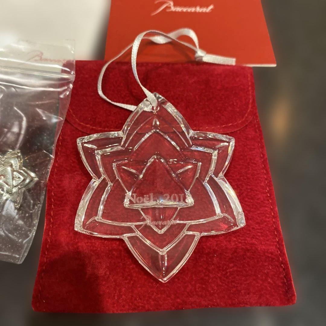 Baccarat クリスマスオーナメント 2018