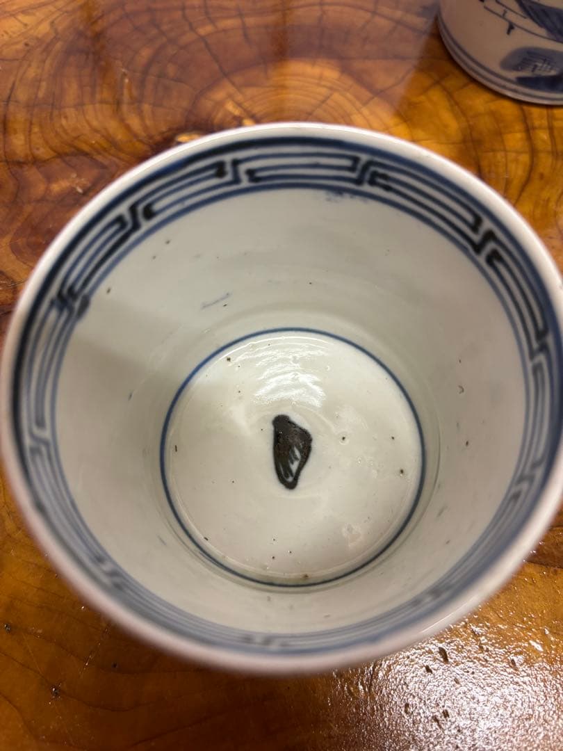 古伊万里　染付　蕎麦猪口　5客セット