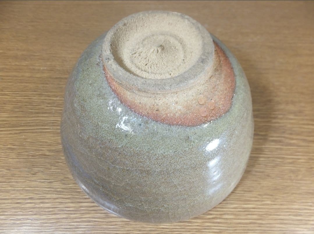 真作保証 12代 中里太郎右衛門 本人作 唐津茶碗 人間国宝 重要無形文化財 ⑲