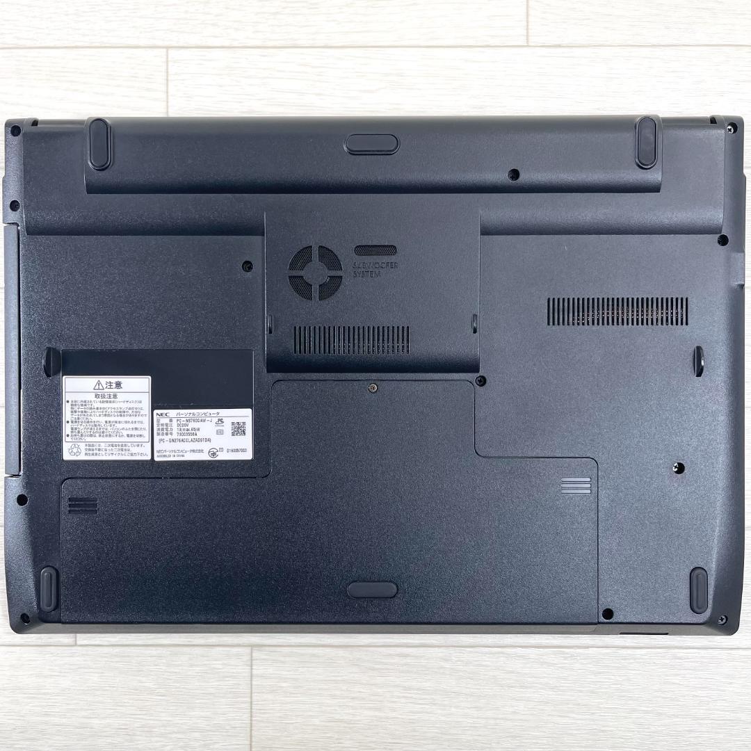 NEC i7 SSD512＋HDD1T メモリ16 タッチパネル ノートパソコン