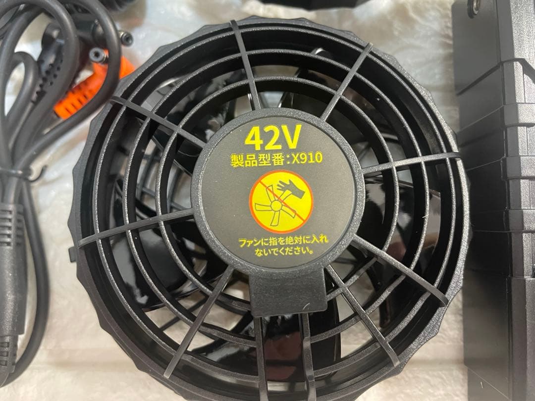❤️新品❤️ファンバッテリーセット 空調服 42V 耐水防塵 PSE認証済