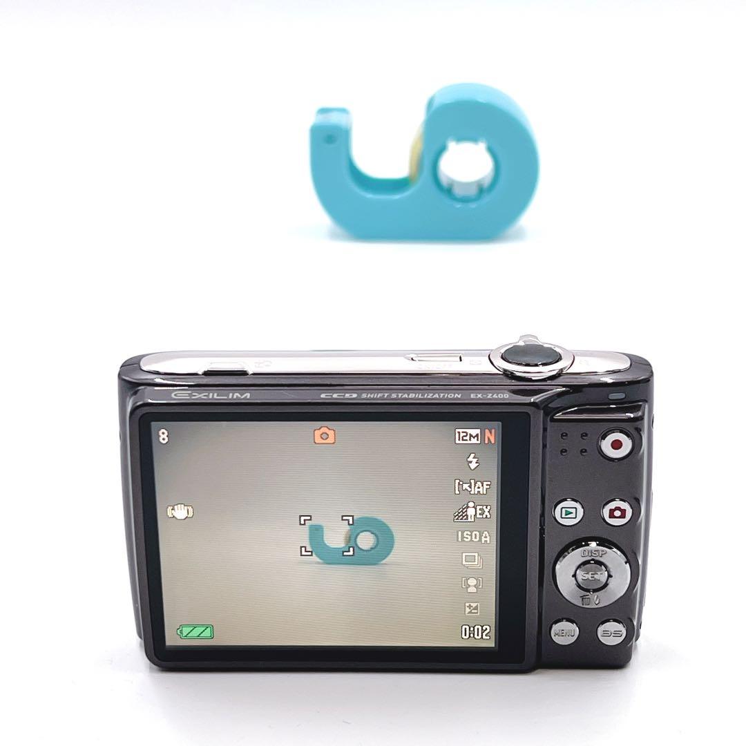 【美品】CASIO EXILIM EX-Z400 ブラウン　コンデジ　動作確認済