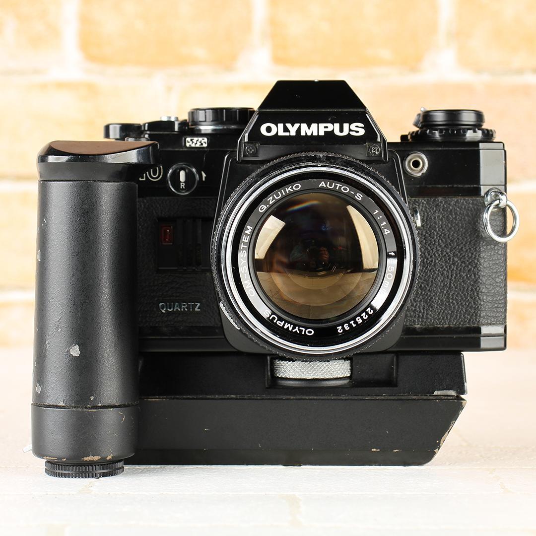 OLYMPUS OM10 QUARTZ G.ZUIKO 50mm F1.4 2台